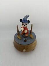 Vintage Disney Anri Music Box The Sorcerer's Apprentice Mickey 156/2500 - WORKS picture