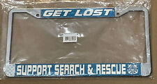 USCG Coast guard License Plate Frame Search & Rescue New picture