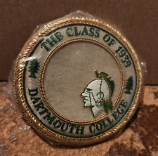 Dartmouth College Class of 1939 Hand Embroidered Pin - Crown Emblem - 3