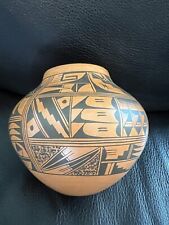 Vintage Pueblo Native American Hopi Pottery Signed picture