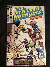 West Coast Avengers #38 1988 Marvel Comics Comic Book  picture