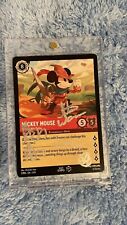 📈5 Auto- MINT 💎1st Edition D23 Expo 2022 Disney Lorcana Mickey Mouse Card📈 picture