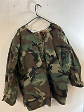 Custom Woodland/Overwhite Parka W/ Mitts Large picture