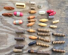 Vintage Lot of WOOD Plastic TOGGLE Buttons - Some Sets Coat Buttons AS IS  picture