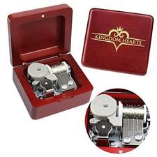 Kingdom Hearts Music Box Vintage Musical Boxs Gift for Birthday Wine Red Box B picture