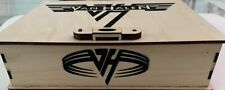 Hand Made Custom Van Halen Themed Wooden Keepsake Laser Etched Box picture
