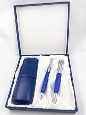 NOS Rotring Initial Writing Gift SET fountain Pen Ballpoint Pouch F Nib Freeship picture