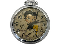 1934 Betty Boop character pocket watch  made by the Ingraham watch company. picture