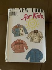 New Look For Kids Sewing Pattern Sz 7-12 Uncut 6298 picture