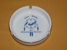 VINTAGE FOUR WINDS MILWAUKEE WISCONSIN CERAMIC ASHTRAY picture