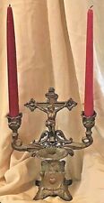 Antique Altar and Candleholder Catholic Religious picture
