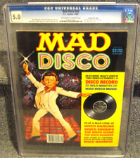 MAD DISCO WITH RECORD E C COMICS 1980 GAINES FILE COPY CGC UNIVERSAL GRADE 5.0 picture
