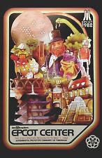 Figment Dreamfinder Epcot Walt Disney World 1982 Showcase Attraction Poster picture