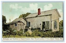 c1910 Birthplace and Residence of Daniel Decatur(Dan) Mount Vermont OH Postcard picture