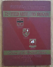 1941 Pictorial Review 72nd Field Artillery Brigade ARMY WWII  Book picture
