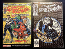 AMAZING SPIDER-MAN #300 AND #789 PUNISHER SHATTERED VARIENTS picture