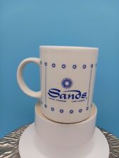 Sands Hotel & Casino Las Vegas Nevada Vintage Souvenir Coffee Mug Blue Print picture