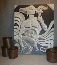Contemporary True Canvas Art Deco Print - Hombre Exquisito - 16 x 20 picture