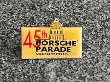 PORSCHE CLUB OF AMERICA (PCA)  45th SACRAMENTO CA PARADE LAPEL PIN NEW 2000 picture