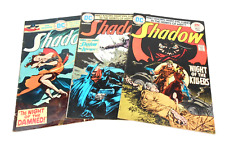 The Shadow 10, 11, 12 Mike Kaluta Covers/Art 1974/75 DC Comics VG/VG+ picture