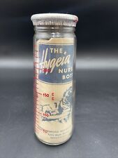 Vintage Duraglas Hygeia Nursing Bottle Sealed No 813 Original Booklet 8oz picture