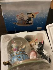 Disney Pinocchio & Figaro Magic Musical Snow Globe. Disney Store Brand New Stock picture