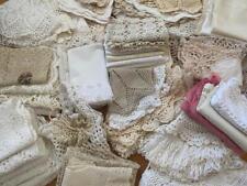 ~ 75 Huge Lot Vintage Antique Handmade Lacy Doilies Table Runners Pretty ~ picture