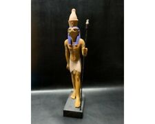 Elegant Heavy ancient Egyptian HORUS the Egyptian Falcon God painted picture