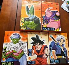 Lot Of 5 Reese's Puffs Dragon Ball Z Collectible Cereal Boxes Cell Trunks Buu picture