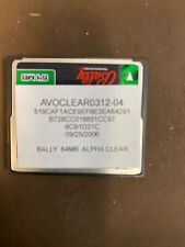 Bally S9000 Alpha clear chip software picture