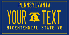PENNSYLVANIA / PA  PERSONALIZED License Plate VINTAGE REPLICA  PA Bicentennial picture