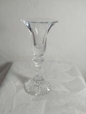 Vintage Crystal Tapered Candle Holder Small Toasting Flute Cordial 6