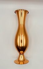 King Copper Craft Vase 9.5” Tall  Gorgeous Finish picture