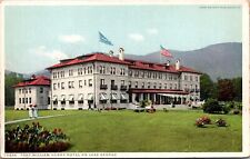 Postcard~New York~Fort William Henery Hotel on Lake George~Phostint picture