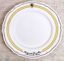 Ferrari Ristorante Richard Ginori Double Name Dinner Plate Dish White Near Mint picture