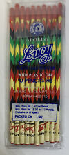 Vintage 1992 Apollo Lucy Black Lead Pencils With Plastic Cap QTY 10 picture
