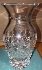 Waterford Cut Crystal Flower Vase: MINT Lismore 8” Tall picture