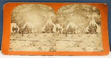 AUTHENTIC ANTIQUE 1860s CIVIL WAR OCCUPATION CAMP GUNS UNION DOUBLE SIDED Card picture