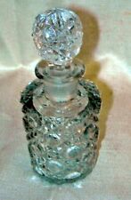 EAPG Cut Crystal Dresser Cologne / Perfume Bottle - Ground Stopper  picture