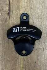 Titan MFG Wall Mounted Bottle Opener New Beer Man Cave Bar Black Cool Easy picture