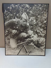 Large 22x18 Russian Army SMGT Training Photo Poster on Board Propaganda USSR picture