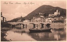 Lake Lugano Italy, Ponte Cresa Suixxera Lago di Lugano, Vintage Postcard picture