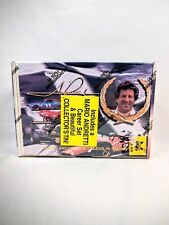Mario Andretti Hi-Tech 50 Card Set Limited Edition Collectors Tin Racing Legend picture