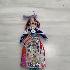Theresa’s Dolls -Rag Folk Art Homemade Cloth Doll. Beautifully Detailed picture