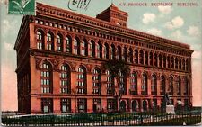 VINTAGE POSTCARD THE NEW YORK PRODUCE EXCHANGE BUILDING POSTED 1911 EX FRANCE picture