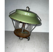 Vintage Turner Propane Oil Camping Lantern Green Metal Enamel Two Mantle LP-11 N picture