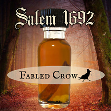 SALEM 1692 Oil Witch Perfume Occult Amber Spicy Personal Power FABLED CROW picture