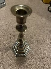 Vintage Brass Candlestick Candle Holder 7 I” Look Amazing picture