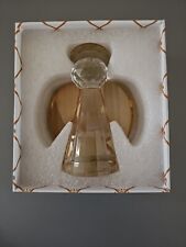 Simon Designs Clear And Champagne Crystal Angel Figurine ~ 5 3/4