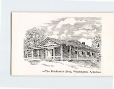 Postcard The Blacksmith Shop Bowie Knife Site Washington Arkansas USA picture